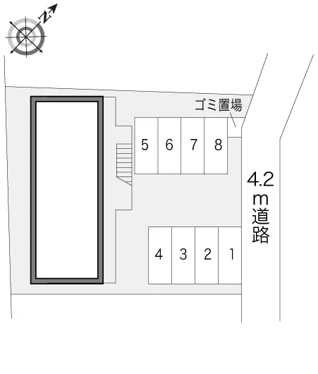 広島市安佐南区大町東１丁目 月極駐車場